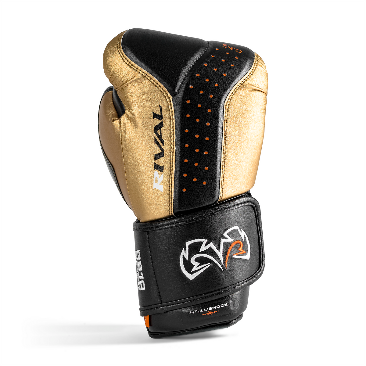 Gants de sac Rival RB10 Intelli-Shock - Noir/Or