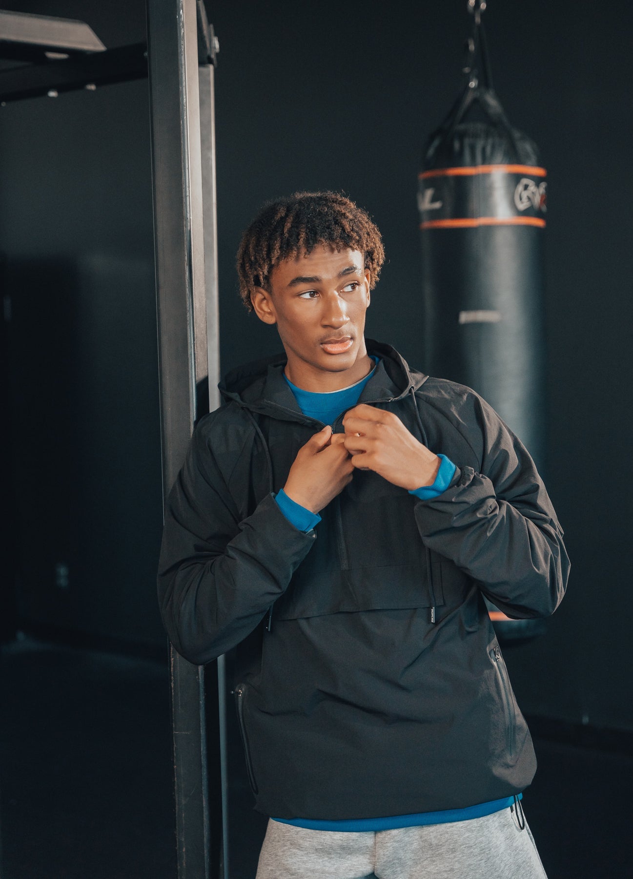 Veste de survêtement avec capuchon Rival