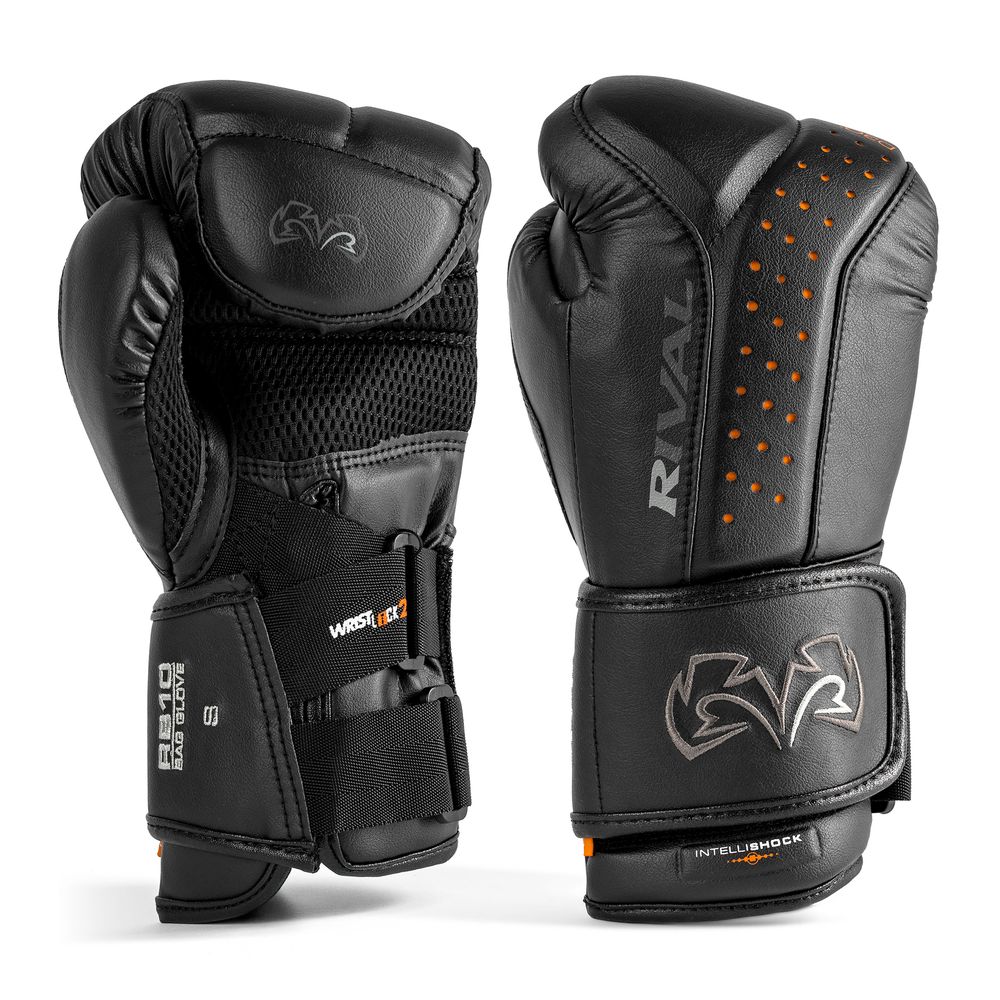 Gants de sac Rival RB10 Intelli-Shock - Noir — photo 2 sur 4