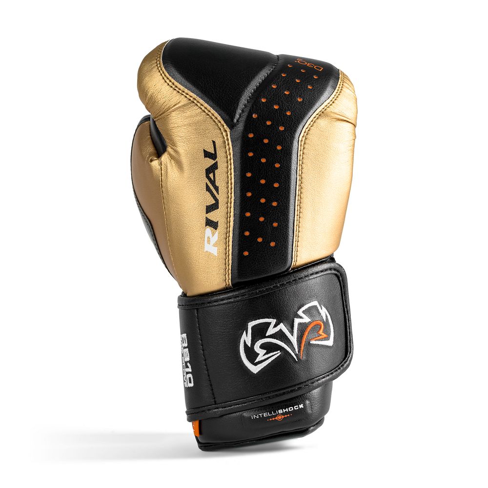 Gants de sac Rival RB10 Intelli-Shock - Noir/Or — photo 3 sur 4
