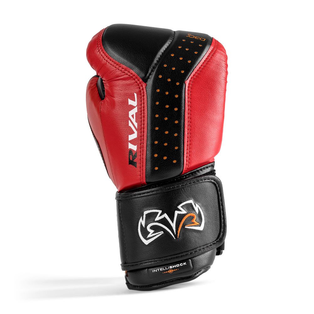 Gants de sac Rival RB10 Intelli-Shock - Noir/Rouge — photo 3 sur 4