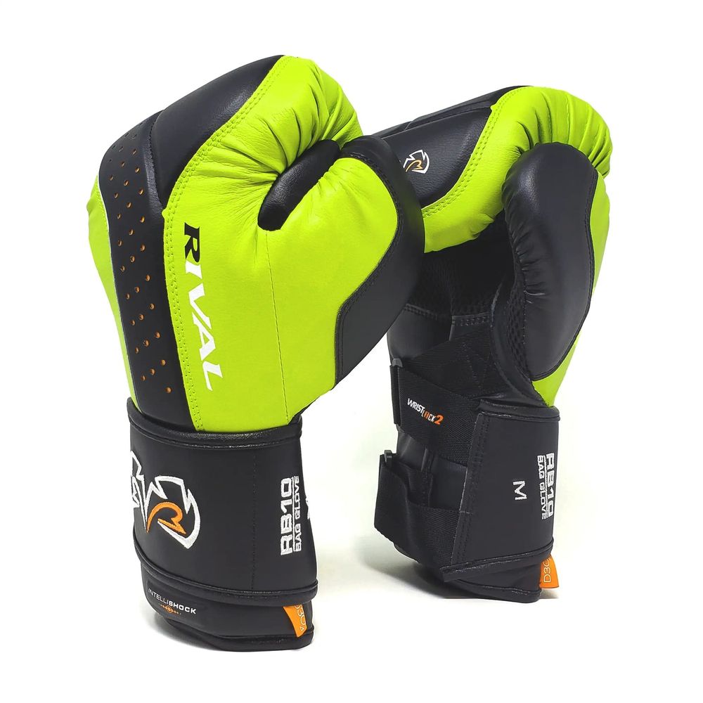 Gants de sac Rival RB10 Intelli-Shock - Vert/Noir — photo 3 sur 3