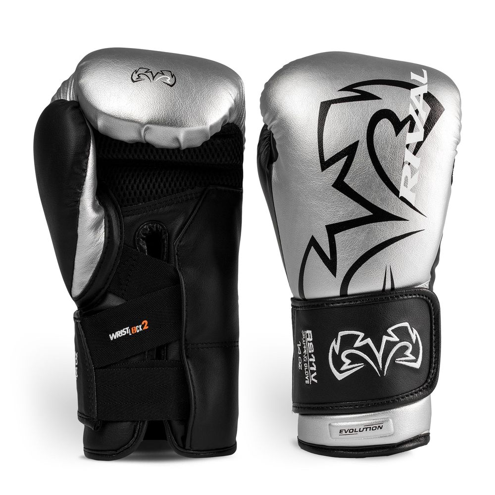 Gants de sparring Rival RS11V Evolution - Argent — photo 2 sur 4
