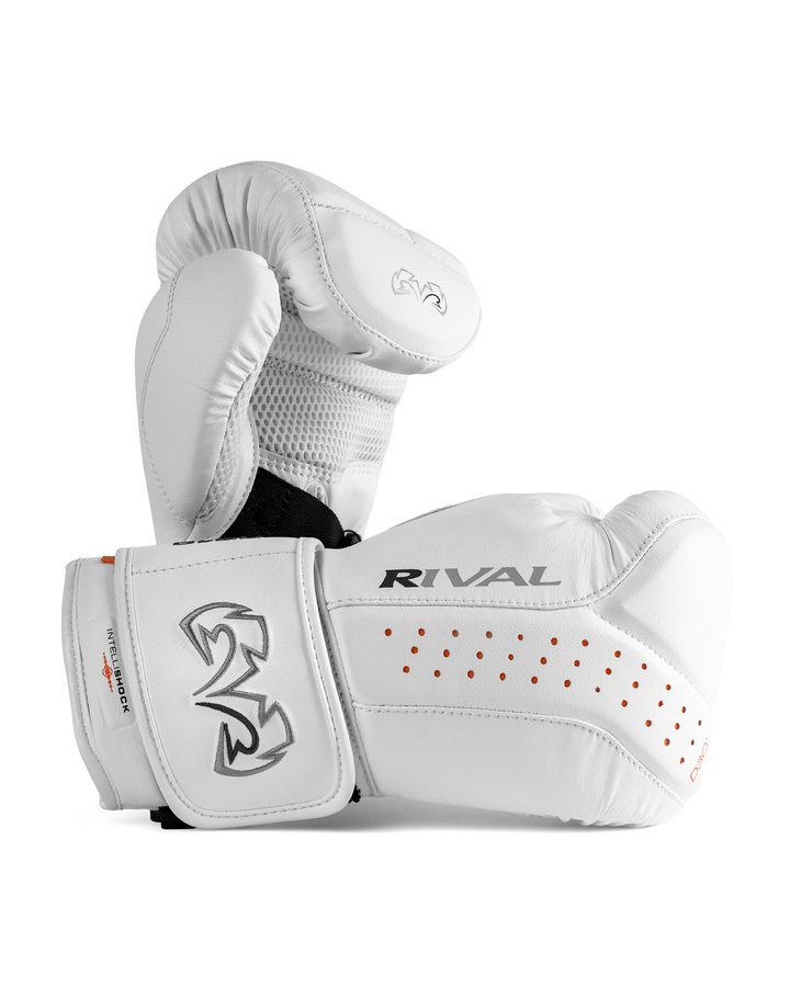 Gants de sac Rival RB10 Intelli-Shock - Blanc