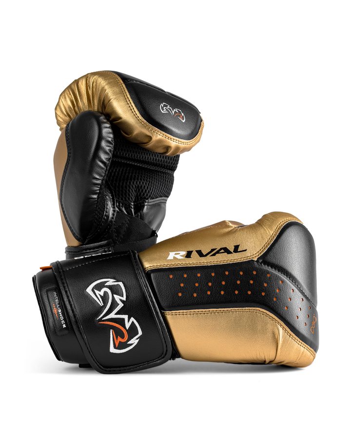 Gants de sac Rival RB10 Intelli-Shock - Noir/Or