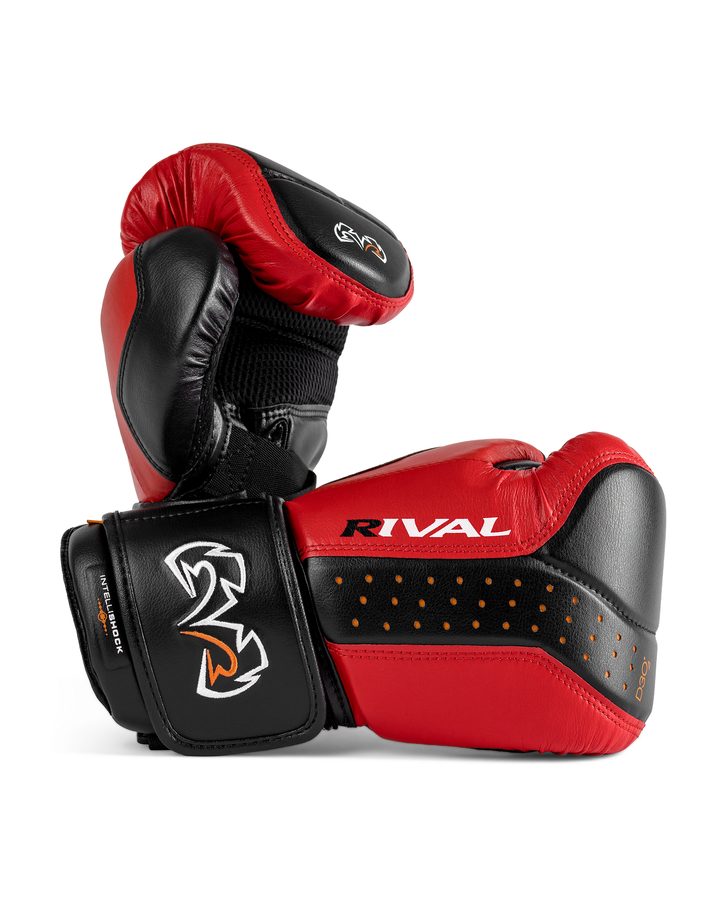 Gants de sac Rival RB10 Intelli-Shock - Noir/Rouge