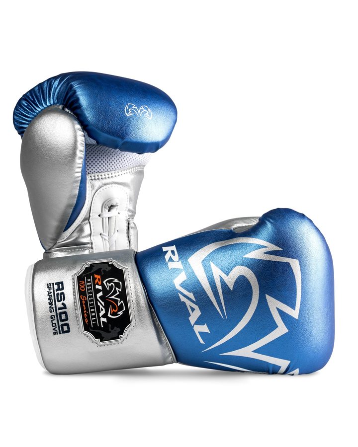 Gants de sparring Rival RS100 Professional - Bleu