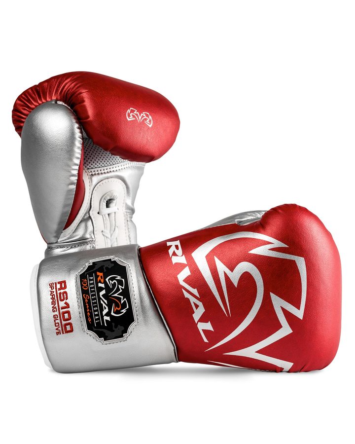 Gants de sparring Rival RS100 Professional - Rouge