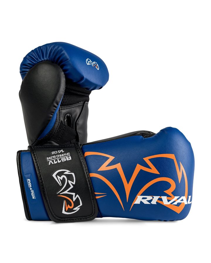 Gants de sparring Rival RS11V Evolution - Bleu