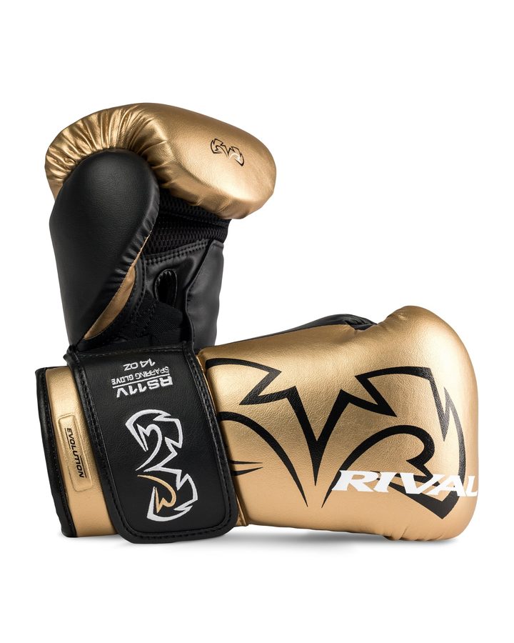 Gants de sparring Rival RS11V Evolution - Or