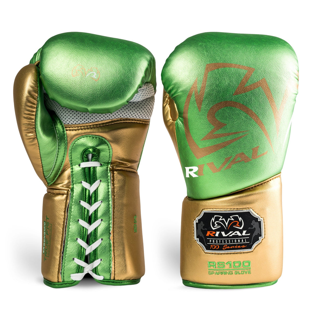 Gants de sparring Rival RS100 Professional - Vert