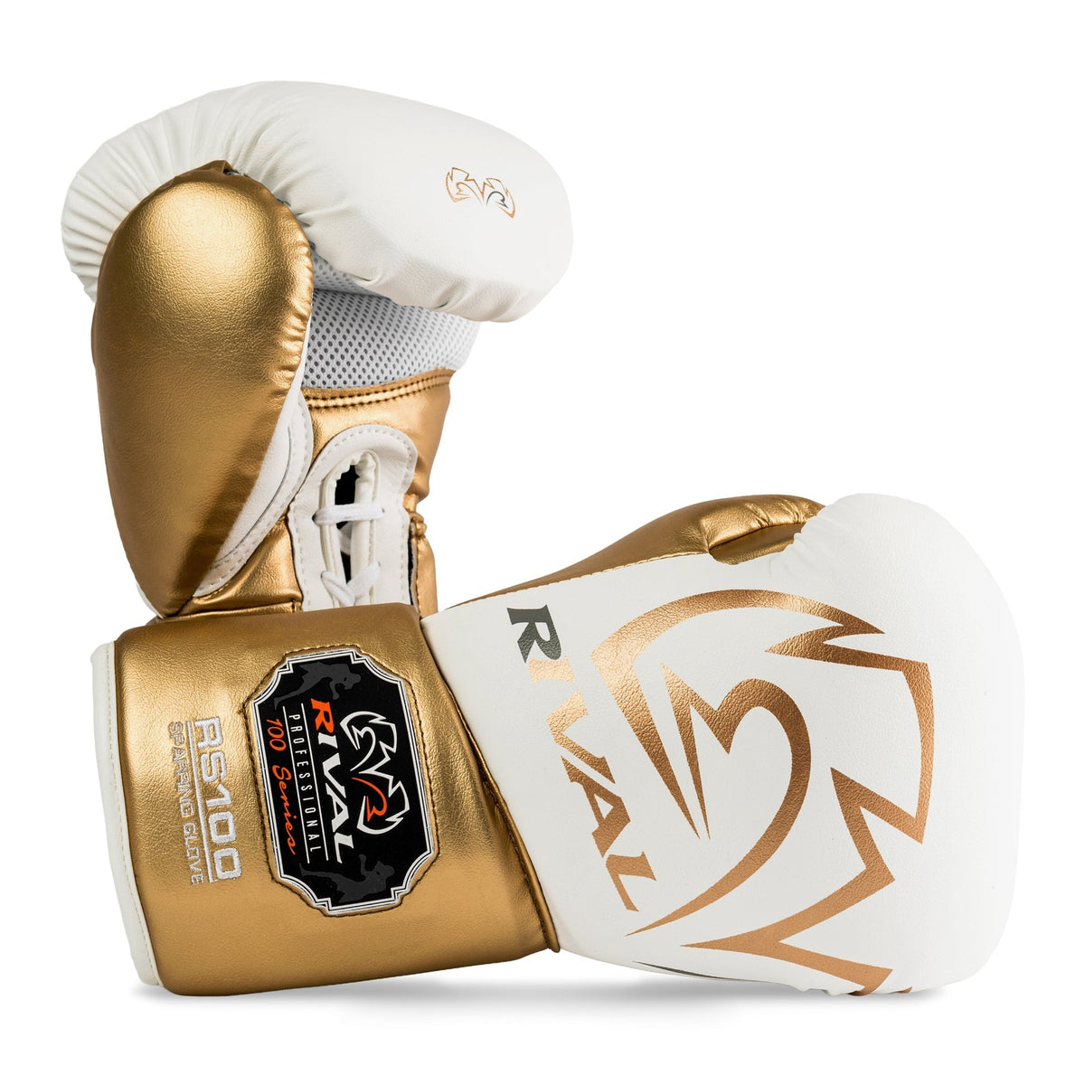 Gants de sparring Rival RS100 Professional - Blanc
